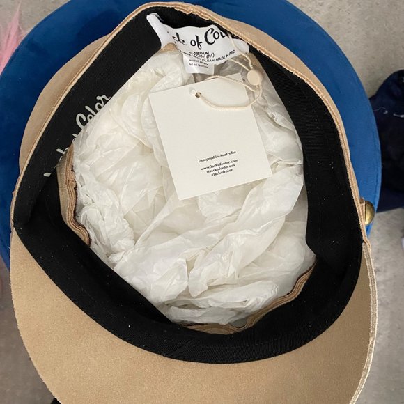 Lack of Color LOLA Suede Cap Hat Taupe M LAST ONE! - Picture 11 of 14